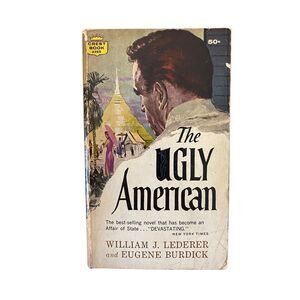 The Ugly American Paperback Book by William J Lederer Eugene Burdick